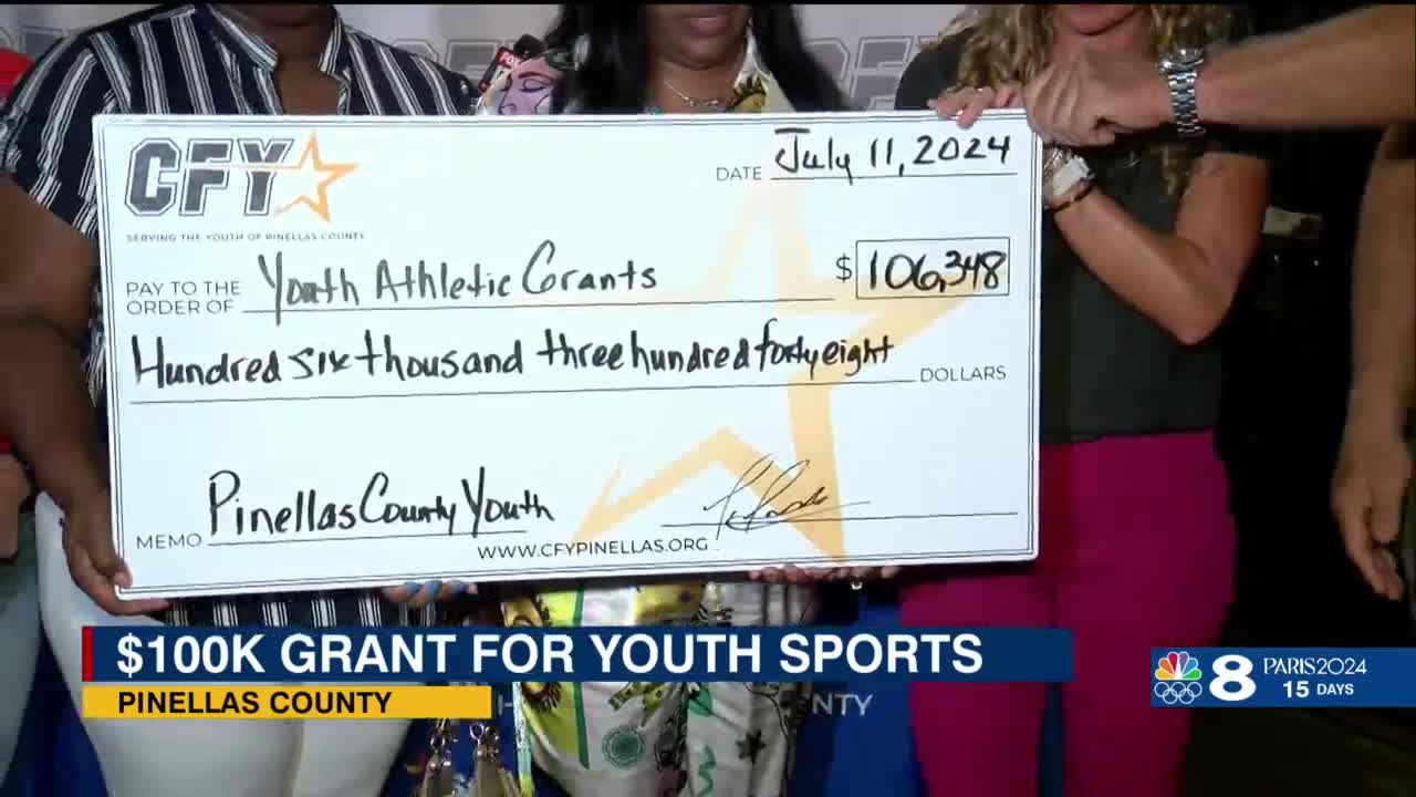 CFY exceeds 100,000 in Youth Athletic Grants WFLA