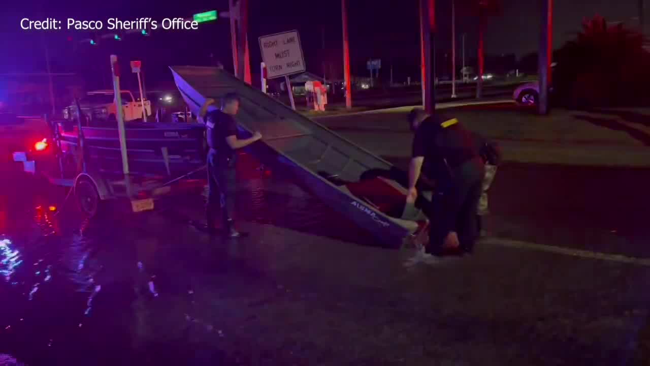 About 40 people rescued from US19 corridor, Pasco deputies say WFLA