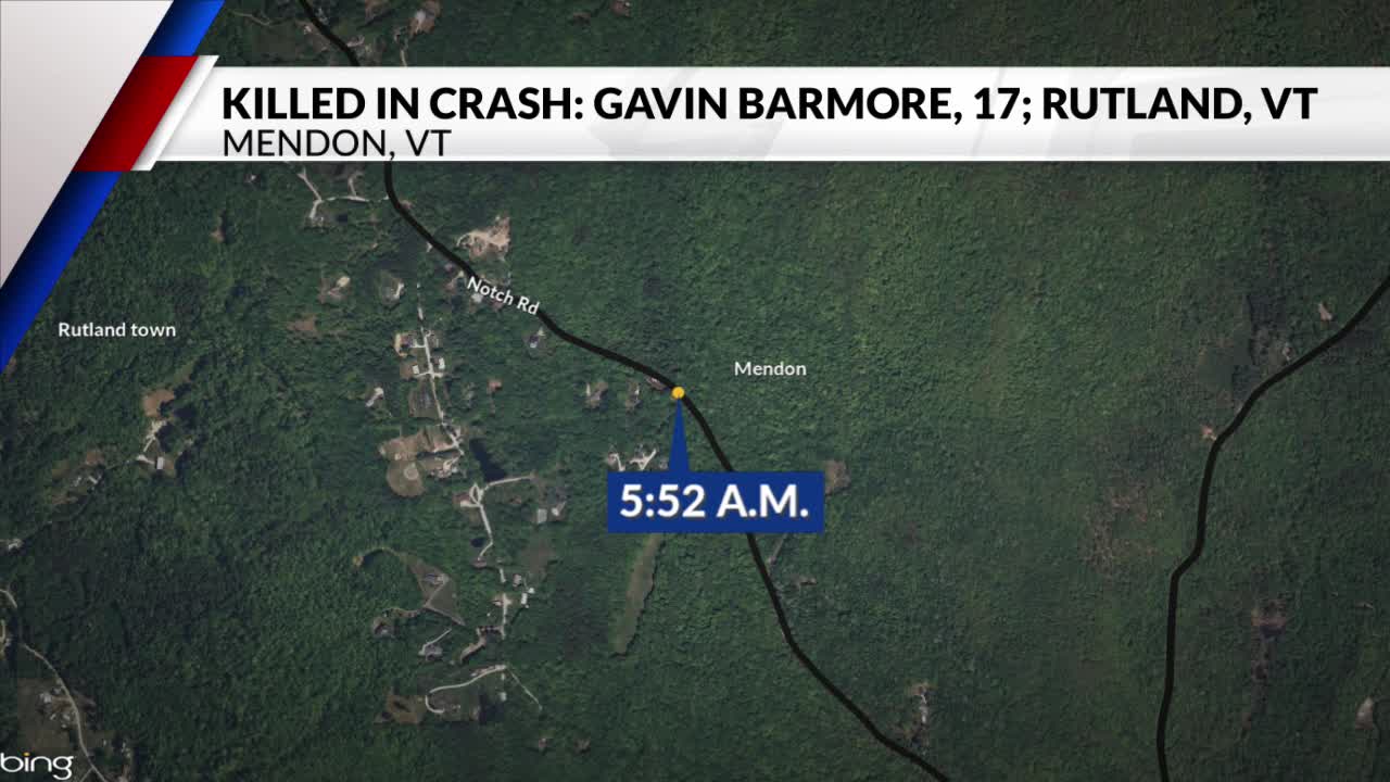Mendon crash kills Rutland teen; 2 others severely hurt ABC22 & FOX44