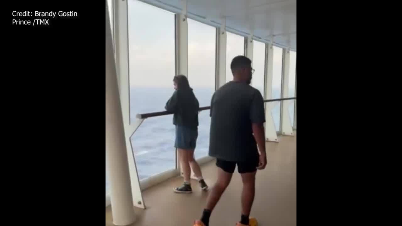 Cruise ship battles rough seas in Gulf of Mexico during hurricane – WFLA