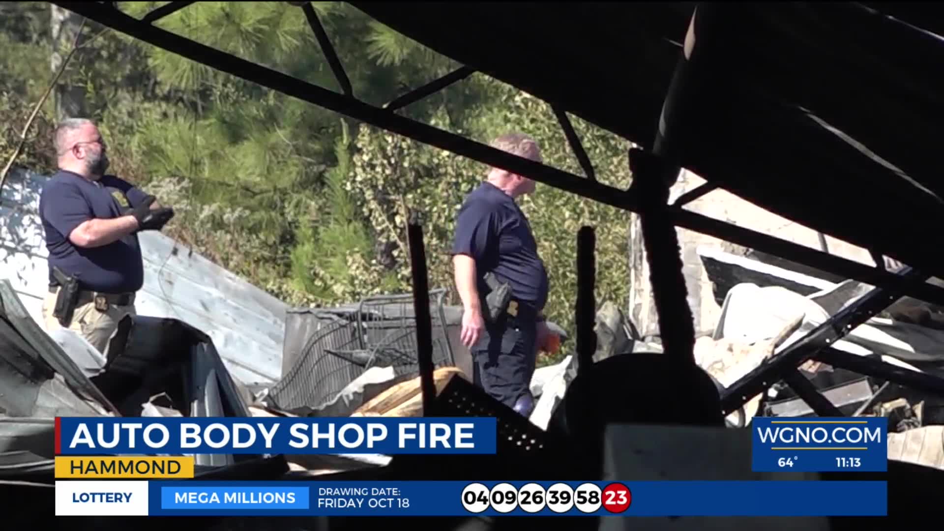 Hammond commercial structure ‘large’ fire extinguished WGNO