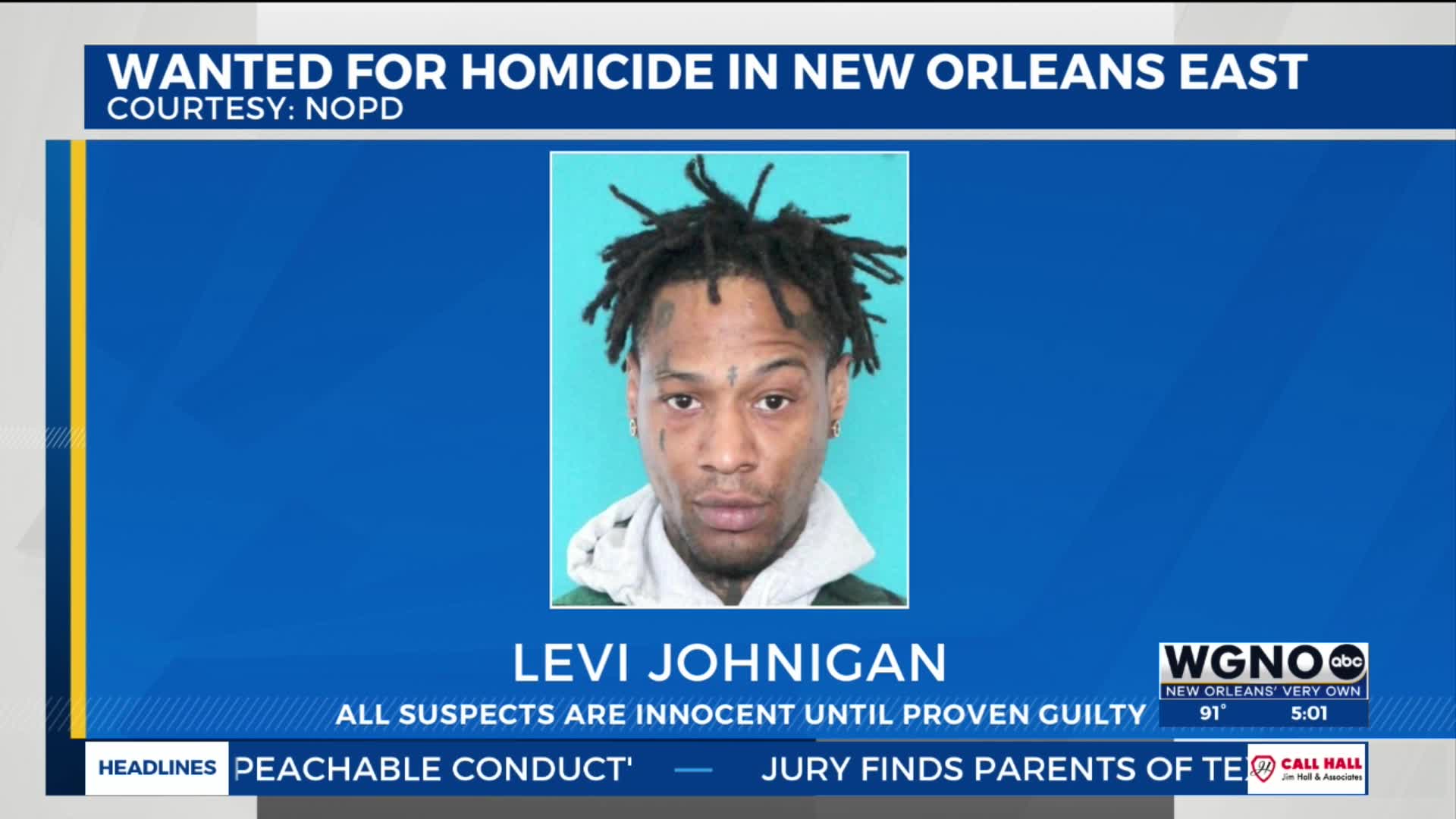 New Orleans police search for suspect in fatal June Pines Village ...