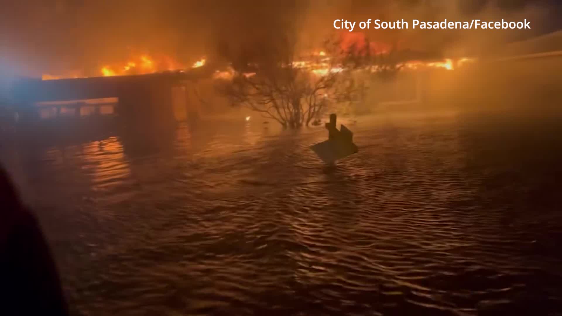 South Pasadena structure fire WFLA