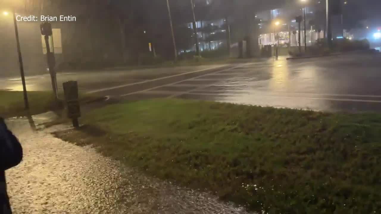 Tampa Bay emptied by Hurricane Milton WFLA